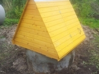 колодец с домиком